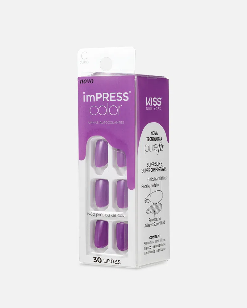 imPRESS Color curta Lilac Sky