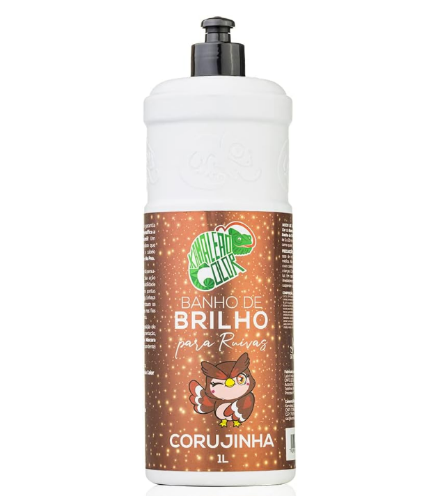 banho de brilho corujinha